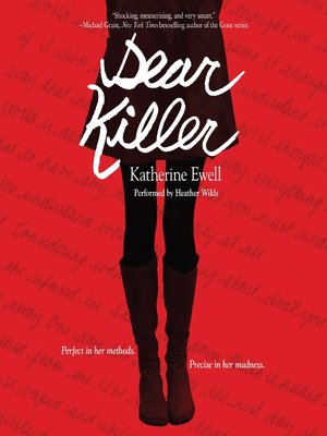 cover image of Dear Killer